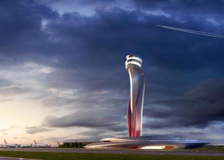 İstanbul Yeni Havalimanı İçin Trafik Kontrol Kulesi #2